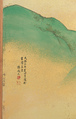 Arashiyama in Spring (right); Mt. Takao in Autumn (left), Yamamoto Baiitsu (Japanese, 1783–1856), Pair of six-panel folding screens; color with gold ground on paper, Japan